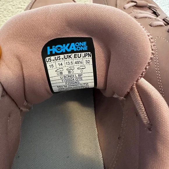 Hoka One One Brown Sneakers Bondi L - Picture 5 of 5